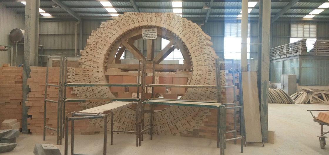 Лучшая термальная проводимость SK36 Preassemble кирпич для подогревателя дутья доменной печи в Утюг-делать